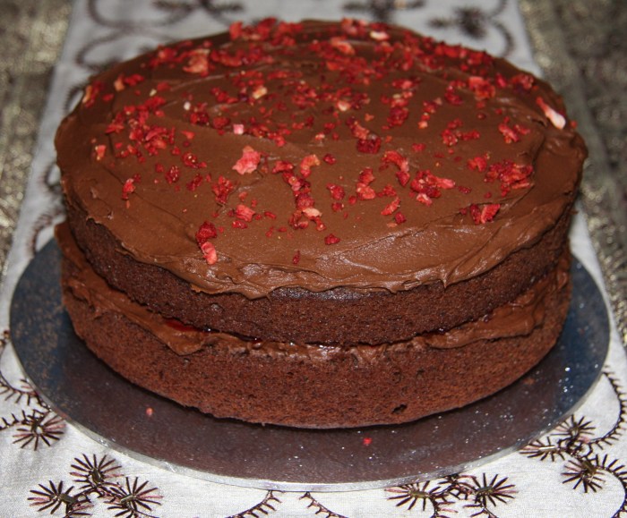 chocolate sponge cake
