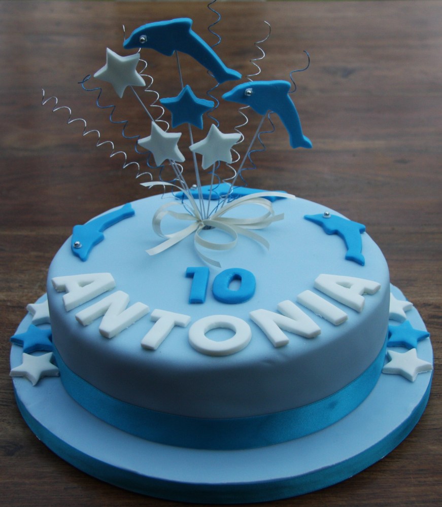 dolphin cake