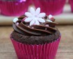 Pink Chocolate Cupcakes