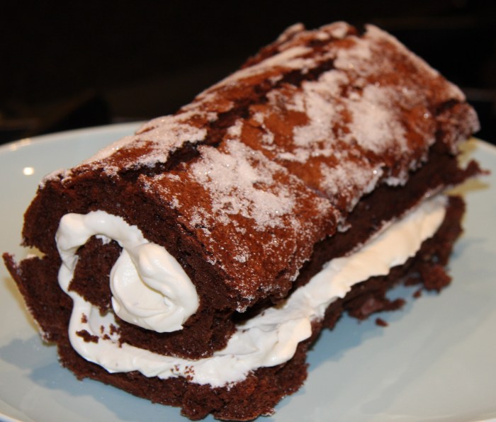 chocolate roulade