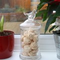 jar of meringues