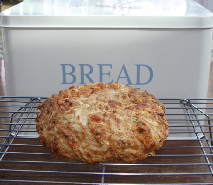 celeriac blue cheese soda bread