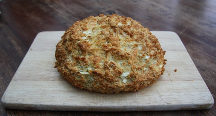 celeriac cheddar soda bread