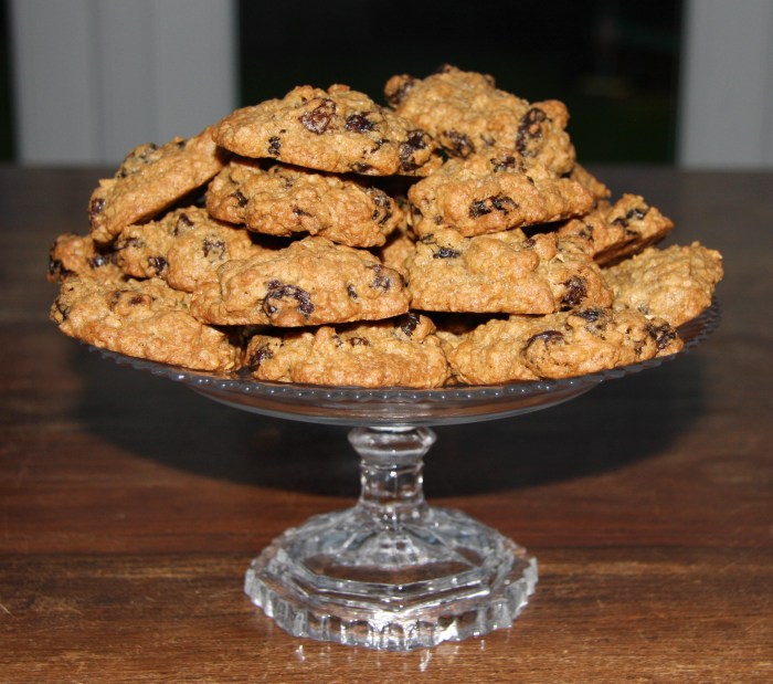 oatmeal raisin cookies