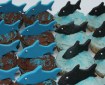 shark cupcakes