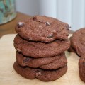 triple chocolate cookies