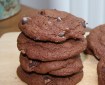 triple chocolate cookies