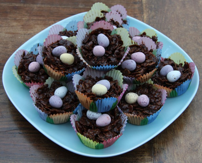 chocolate cornflake cakes