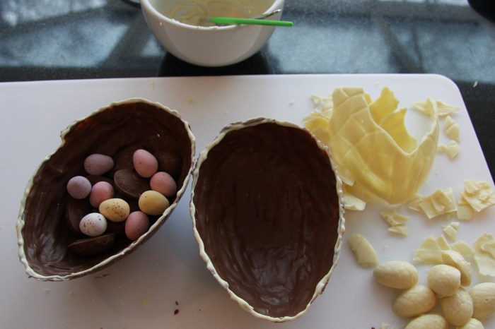 homemade easter egg