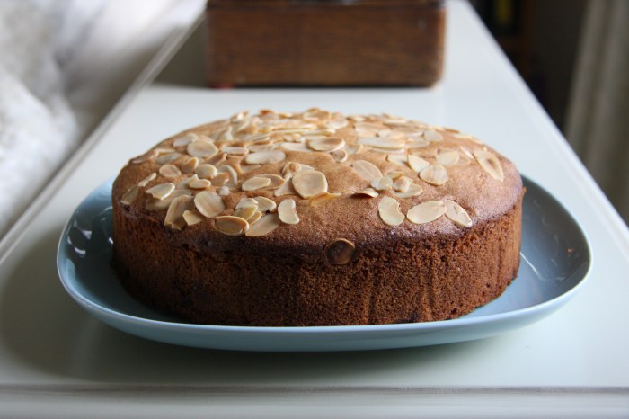 almond cherry cake