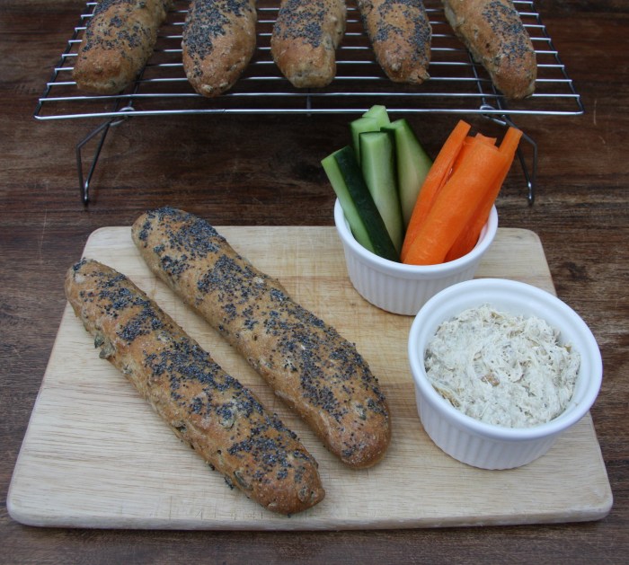 homemade bread paté