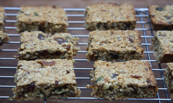 apricot flapjack