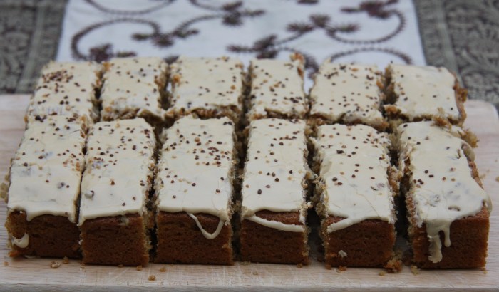 coffee walnut bars