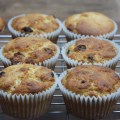 lemon cranberry muffins