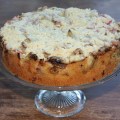 rhubarb cake