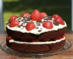 chocolate strawberry cake