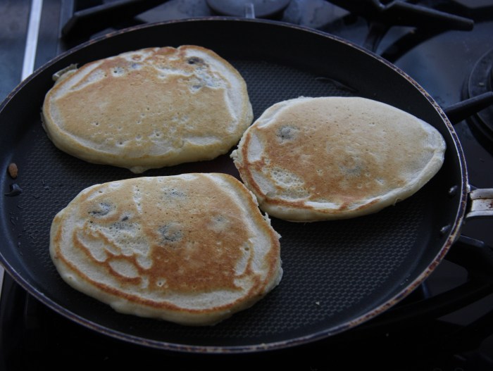 homemade pancakes