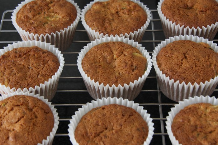 courgette lemon muffin