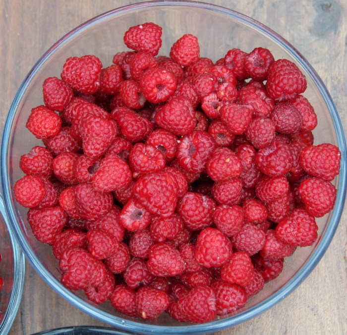 raspberries