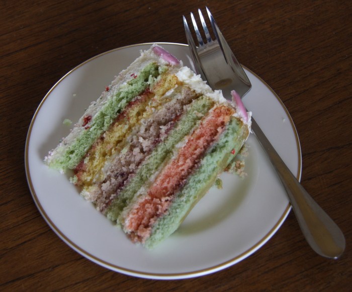 rainbow cake