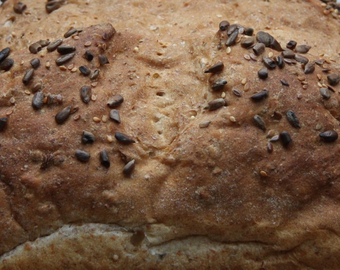 homemade wholemeal loaf