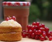 redcurrant curd sponge