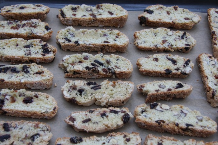 hazelnut biscotti