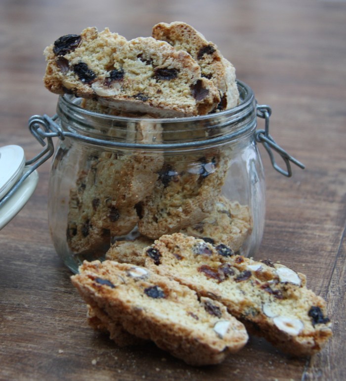 hazelnut biscotti