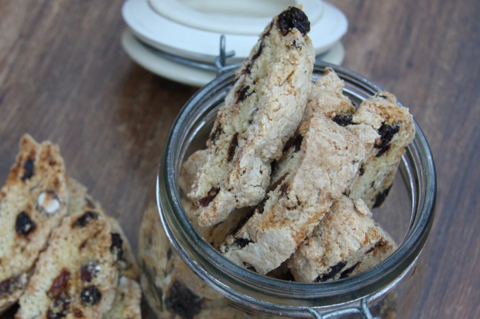 homemade biscotti