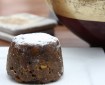 mini christmas pudding