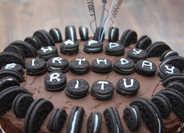 oreo birthday cake
