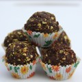 fig pistachio truffles
