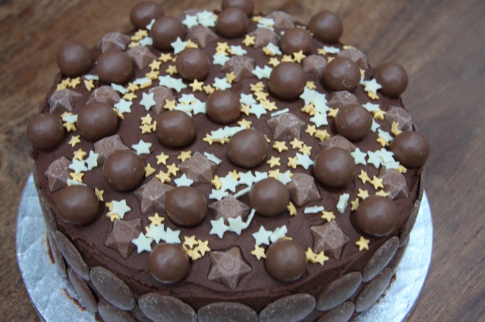 chocolate birthday cake