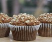 banana spelt muffins