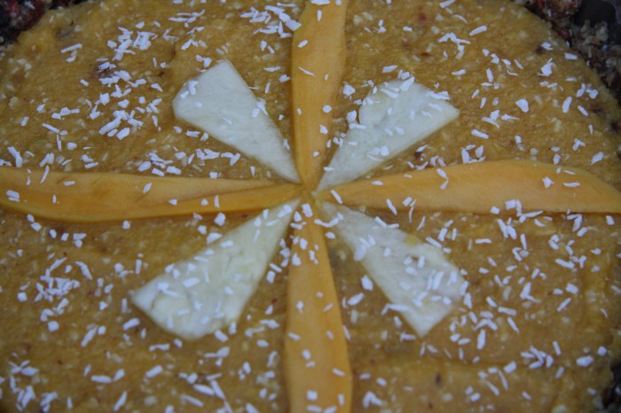 vegan pineapple tart