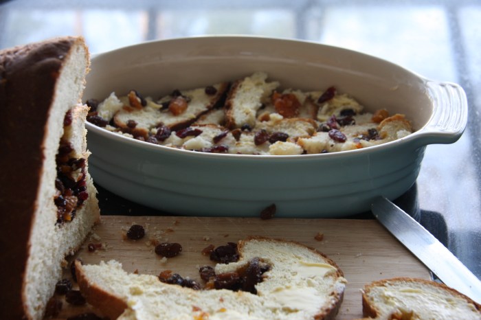 bread and butter pudding