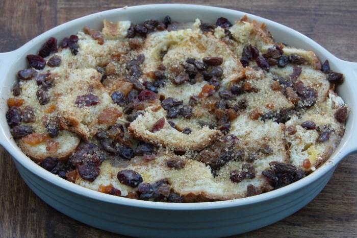 bread and butter pudding