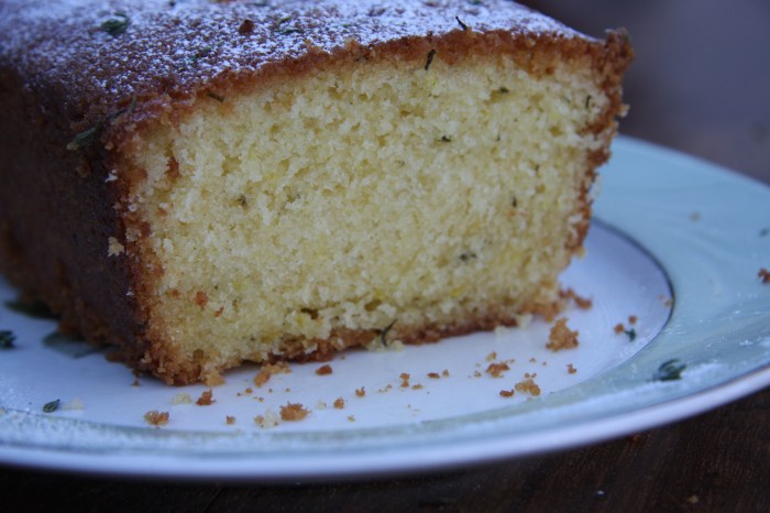 hummingbird lemon loaf