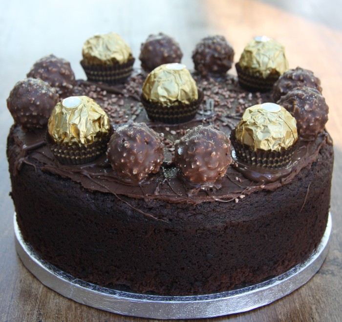 ferrero rocher chocolate cake
