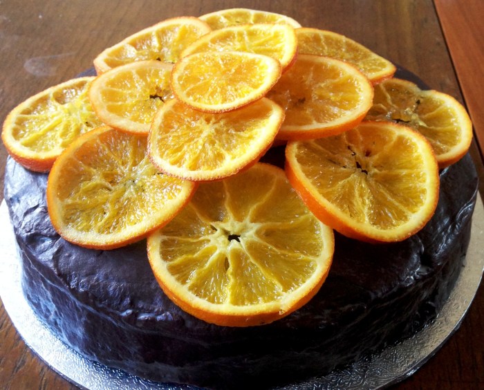 chocolate orange cake