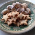 cinnamon stars vanilla crescents