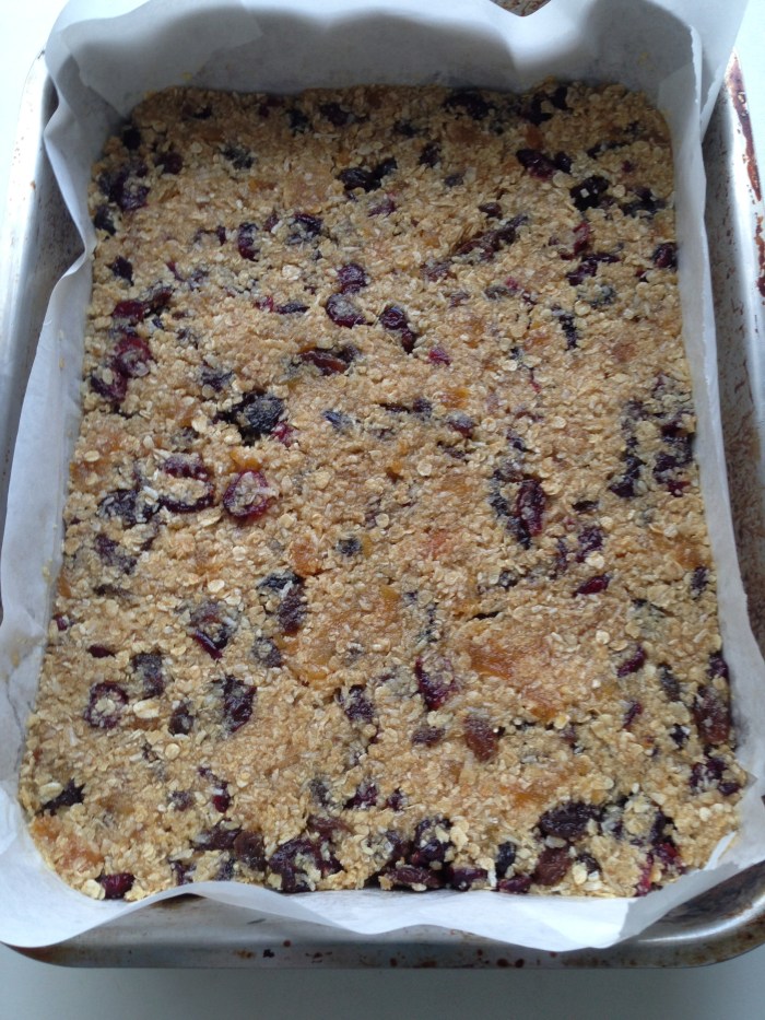 fruit flapjack