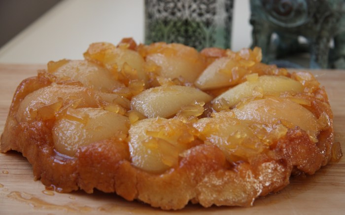 pear tarte tatin