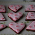 chocolate heart biscuits