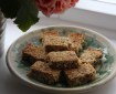 chia oat coconut bars