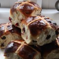 cranberry chocolate buns