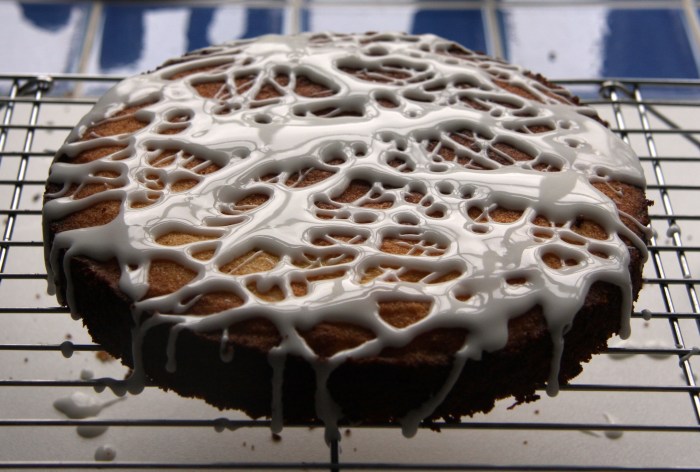 lemon rosemary polenta cake