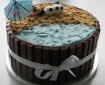 olaf beach cake