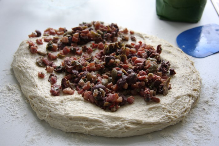 olive pancetta bread
