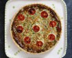 spinach ricotta quiche